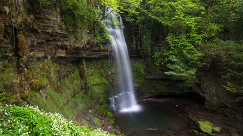 Glencar Waterfall, County Leitrim.