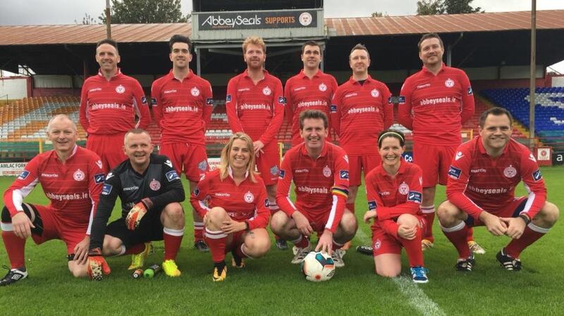 The Oireachtas XI: buckled in the second half under sustained pressure from the Dublin Devils.