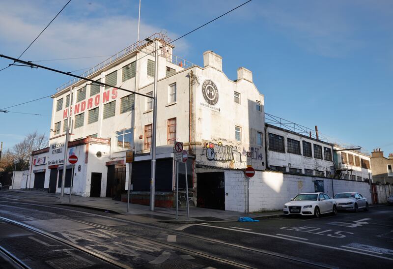 The Hendrons building in Dublin 7. Photograph: Alan Betson

