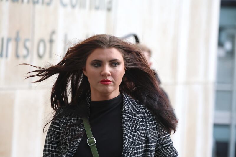 Natasha O’Brien: A suspended sentence imposed on former soldier Cathal Crotty for a brutal assault on her in May 2022 in Limerick was successfully appealed by the DPP. Photograph: Collins Courts