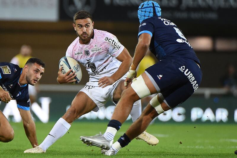 French fullback Melvyn Jaminet is one of a number of impressive backs at Toulouse. Photograph: Sylvain Thomas/AFP via Getty Images)