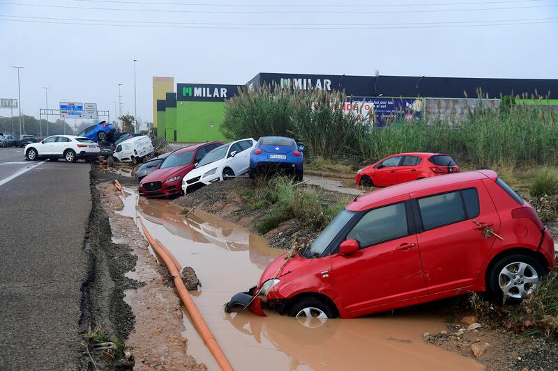 Picuana, near Valencia, eastern Spain. Photograph: Jose Jordan / AFP via Getty Images