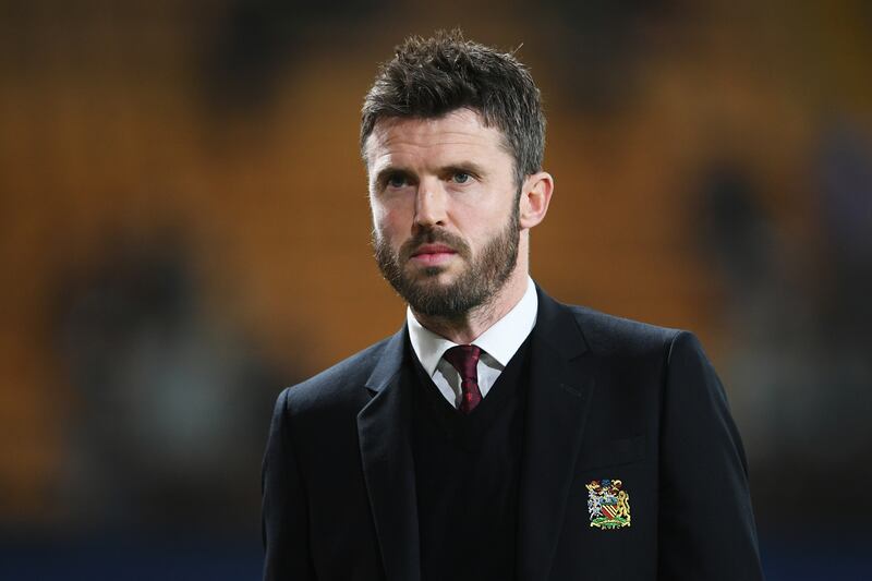 Michael Carrick: stepped in as interim manager before the arrival of Ralf Rangnick. Photograph: Aitor Alcalde/Getty Images