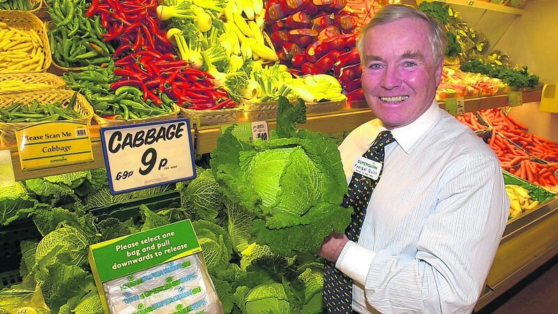 Feargal Quinn in his Superquinn days, 2001. Photograph: Alan Betson