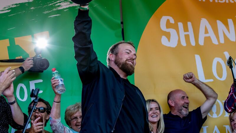 Shane Lowry Homecoming at Clara GAA Club, Co Offaly. Photograph: Morgan Treacy/INPHO