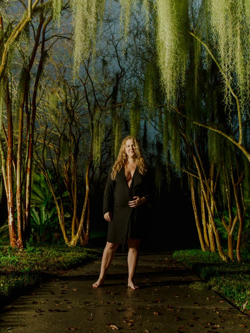 Amy Schumer: ‘It’s kind of fun to go in with the deck stacked against you’. Photograph: Heather Sten/The New York Times