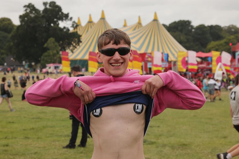 Electric Picnic: Kacper Bednarczyk from Galway. Photograph: Alan Betson

