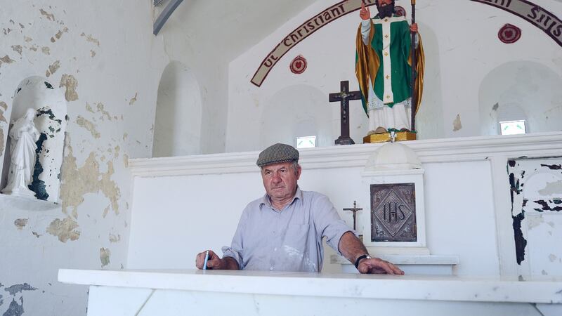 John Cummins Murrisk, caretaker of the reek. Photograph: Conor McKeown