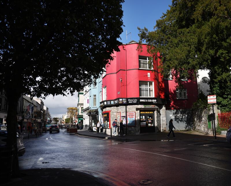 The building is a different colour today but still there. Photograph: Bryan O’Brien