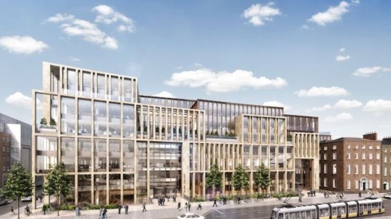 KPMG will bring its almost 4,000 strong work force to its new corporate headquarters at Harcourt Square in 2026. Professional services firm KPMG will bring its almost 4,000 strong work force to its new corporate headquarters at Harcourt Square in 2026.