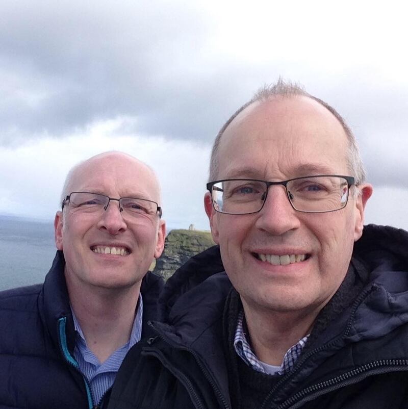 Steven Smyrl (left) and Roy Stanley.