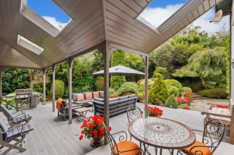 Outdoor seating area