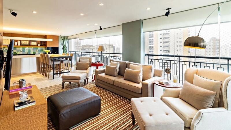 Brazil: Vila Mariana is a four-bedroom apartment