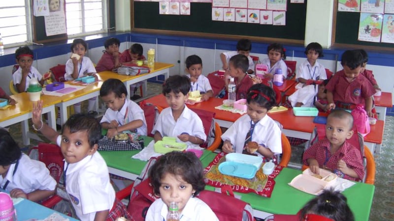 A school in Silchar that has benefited from Global Schoolroom