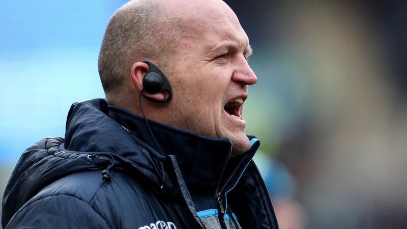 Scotland’s head coach Gregor Townsend will have thought his team could’ve won Saturday’s match. Photograph: Billy Stickland/Inpho