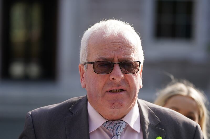 Independent TD Mattie McGrath said rural TDs in their group want a 'harsh but fair, strict, migration policy'. Photograph: Brian Lawless/PA Wire
