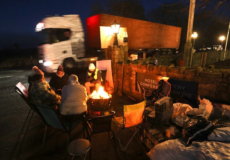 'We want the focus to remain on the reasons for the protest in the first place, which are twofold – this was a viable business, a perfectly functioning hotel and part of the town, and all of us are going to miss it terribly because our tourism industry is going to plummet if we lose our only hotel.' Photograph: Sasko Lazarov/RollingNews.ie