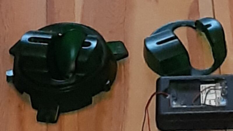 A device used to skim information from ATM cards. Photograph: An Garda