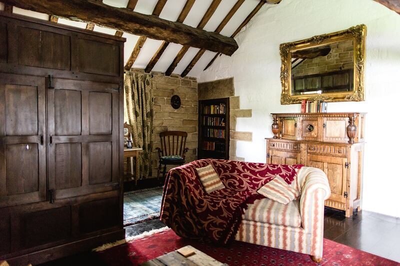 Ponden Hall: inside the building said to be the inspiration for Thrushcross Grange, in Wuthering Heights