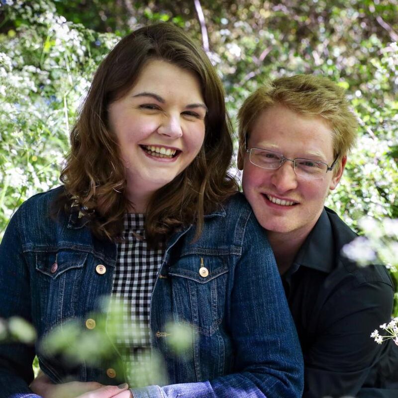 Liz Maguire and Sam Lemberger, from the US, came to Ireland together to study two years ago this August. Photograph: Crispin Rodwell/The Irish Times