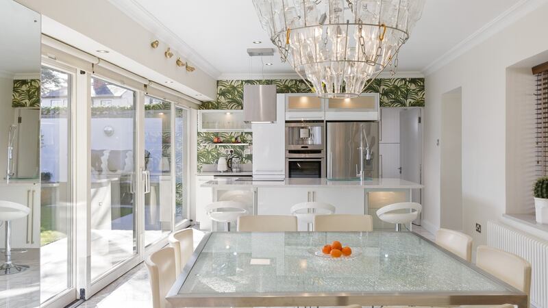 Kitchen in the original gate house.
