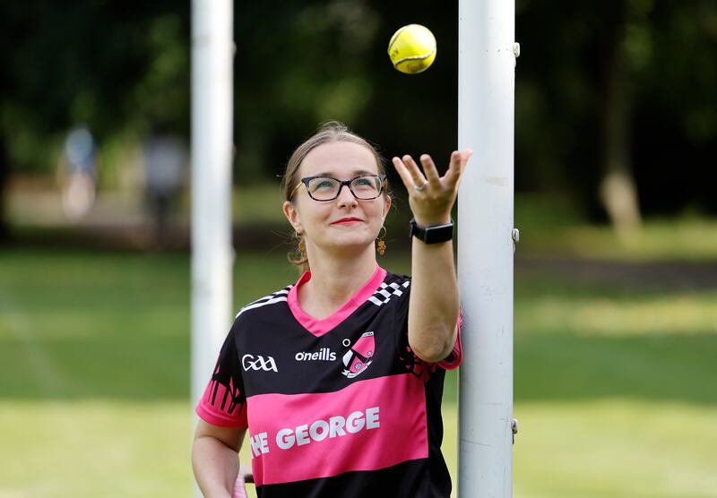 Talia Earle met her husband Domhnall, a teacher, at a session in The Cobblestone pub in Dublin. Photograph: Nick Bradshaw 