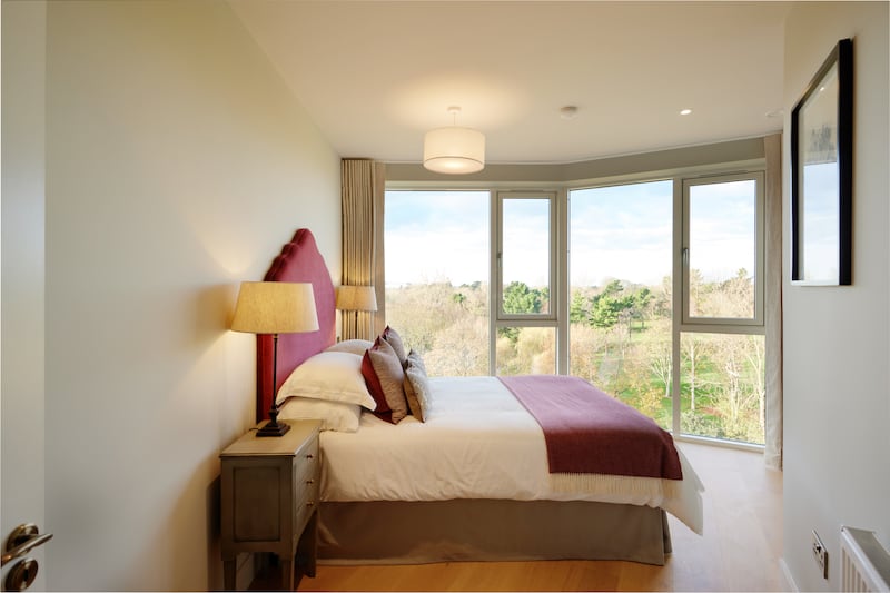 Bedroom in three-bed unit