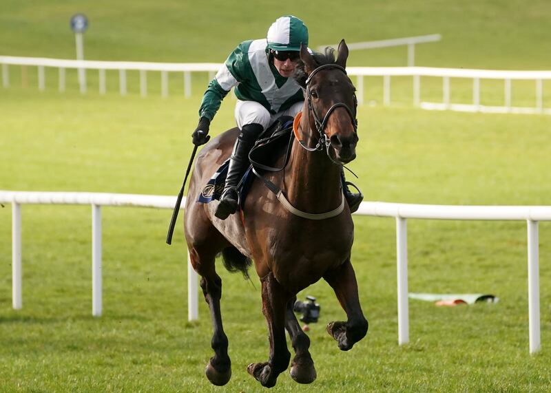 Philip Byrnes was on board when the talented but fragile horse returned from 14 months on the sidelines to win Navan’s Boyne Hurdle. Photograph: Brian Lawless/PA
