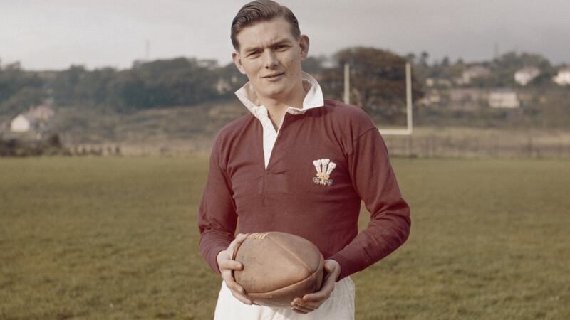 Welsh rugby union player Carwyn James in February 1958. Photograph: Getty Images