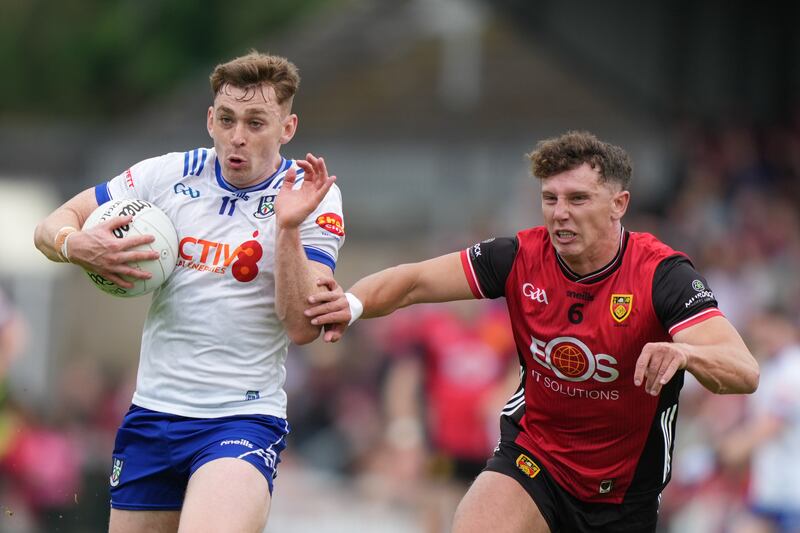 Micheal Bannigan of Monaghan. Photograph: James Lawlor/Inpho