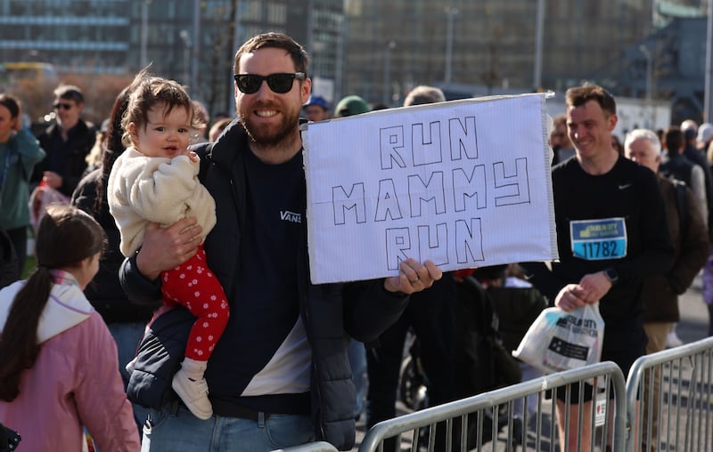 Happy Mothers Day: Stephen and Annie Mcknight (13 months). Photograph: Stephen Collins/Collins Photos