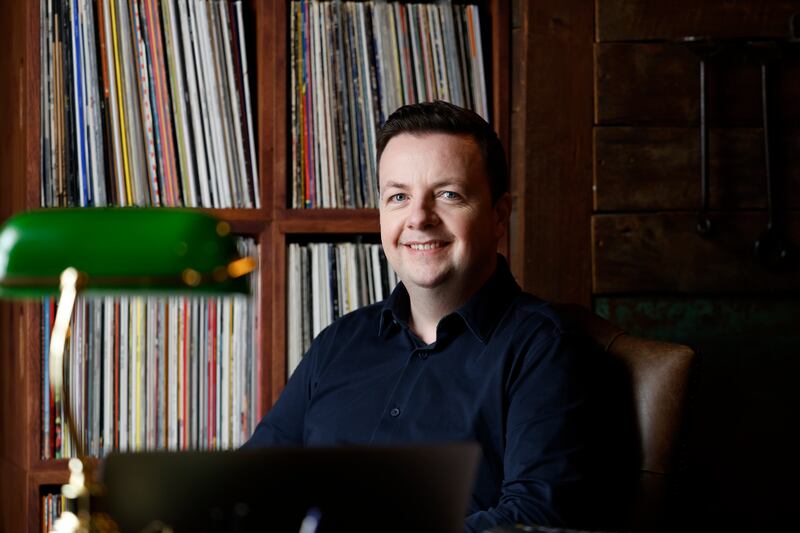 27/05/2024 – MAGAZINE - Oliver Callan for Magazine.  Photograph Nick Bradshaw for The Irish Times