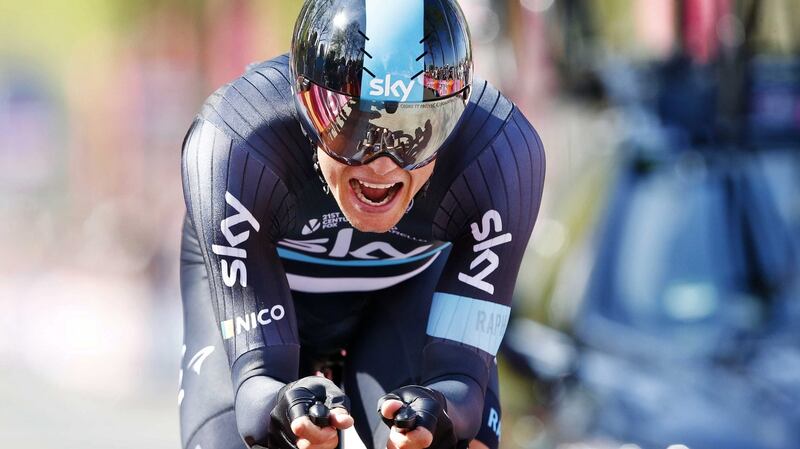 Nicholas Roche in action last year. Photograph: Bas Czerwinski