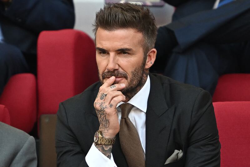 David Beckham's decision to accept a £150 million ambassador from Qatar quickly became a PR disaster. Photograph: Paul Ellis/AFP via Getty Images