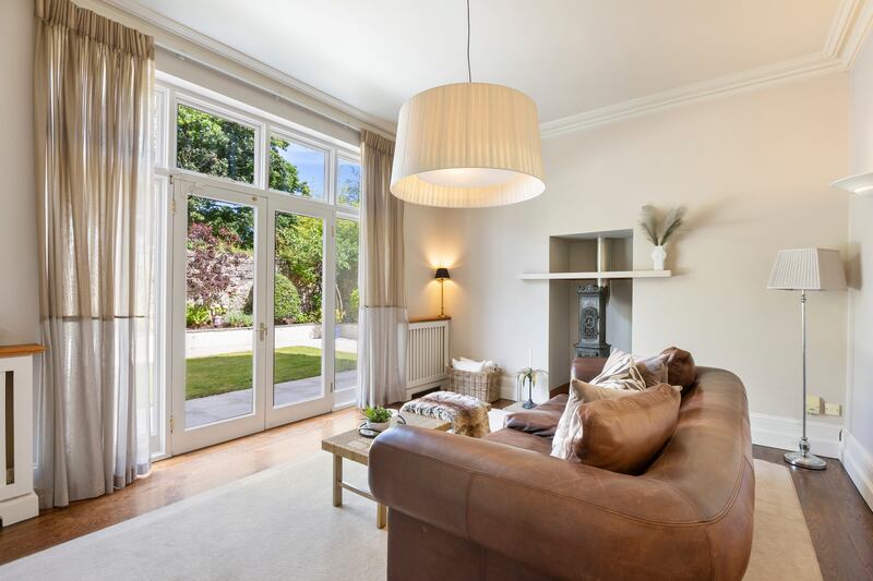 The cosy sittingroom previously served as a playroom