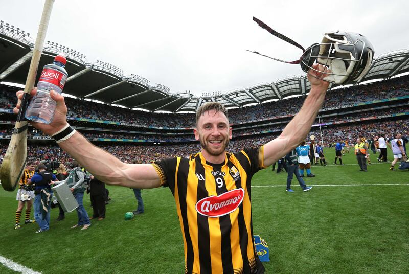Kilkenny's Conor Fogarty celebrates in 2015. Photograph: Morgan Treacy/Inpho
