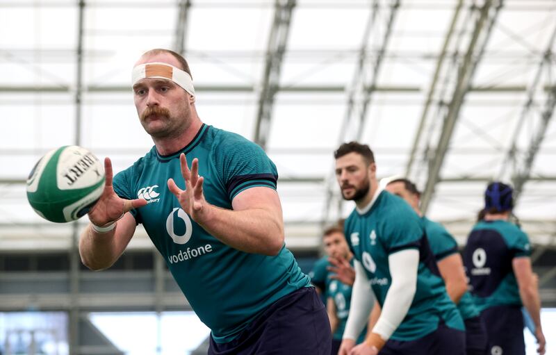 Oli Jager will make his Ireland debut against Wales. Photograph: Dan Sheridan/Inpho