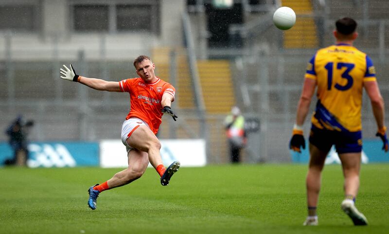 Armagh’s Rian O'Neill. Photograph: Ryan Byrne/Inpho