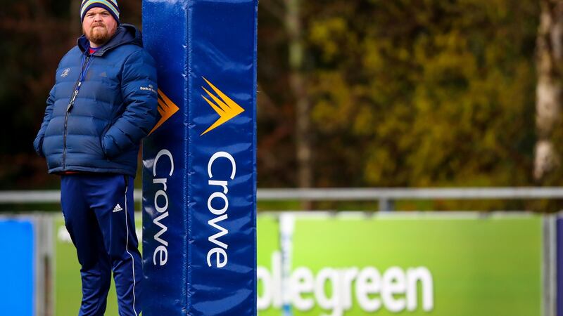 St Michael’s College director of rugby rug Andy Skehan admits that they are all in the dark as to the lasting impact of a full calendar year with zero sport in schools. Photograph:  Tommy Dickson/Inpho