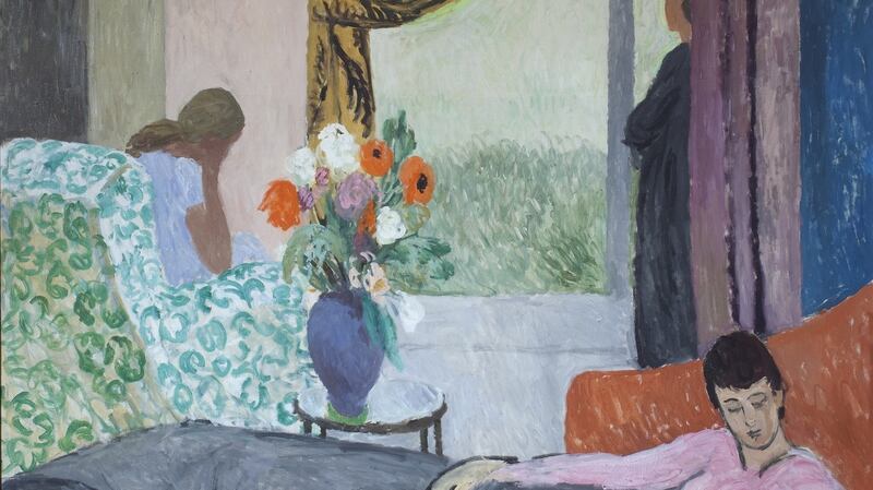 Vanessa Bell’s The Other Room on display at the Dulwich Picture Gallery in London