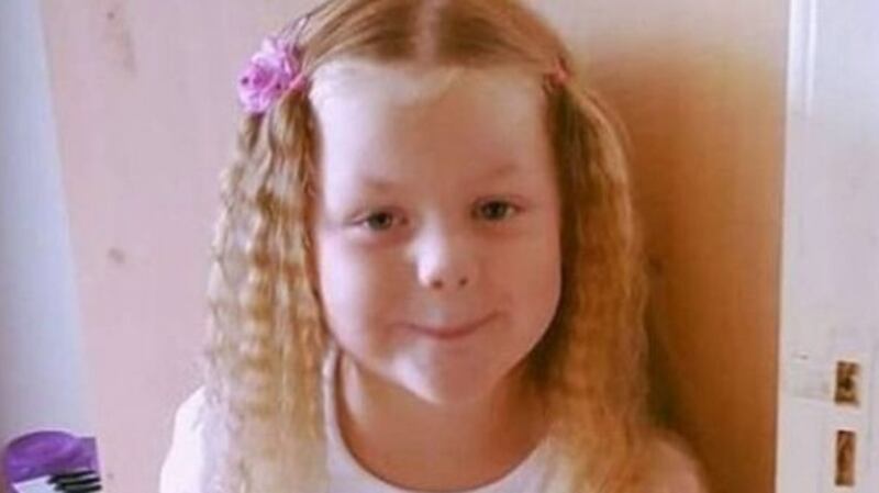 Kayla Carey (6) from Navan, Co Meath.