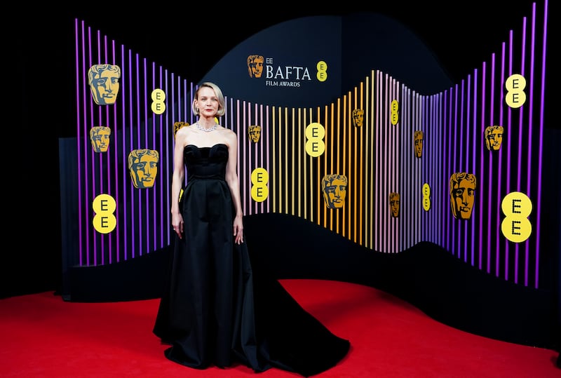 Carey Mulligan added a large degree of class to the red carpet in Dior. Photograph: Ian West/PA Wire