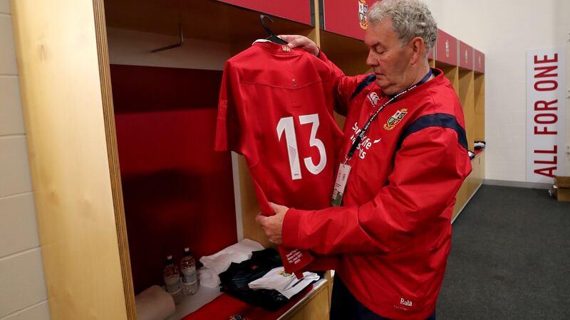 Baggage master Paddy “Rala” O’Reilly. Photograph: Dan Sheridan/Inpho
