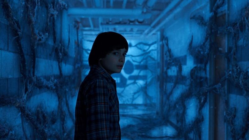 Noah Schnapp in Season 2 of Stranger Things. Photograph: Netflix