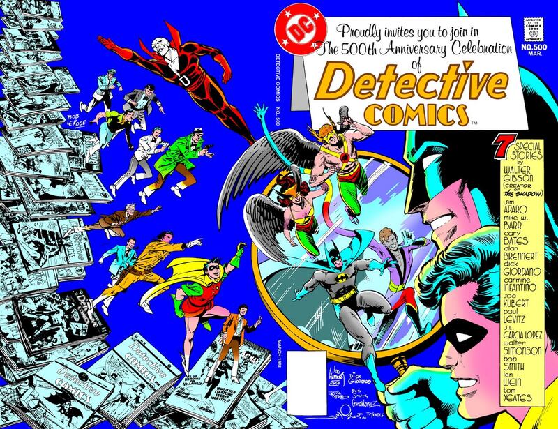 Batman turns 80: Detective Comics 500. Photograph courtesy of DC