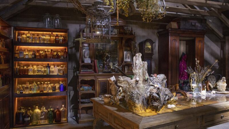 The traditional herbalist’s apothecary