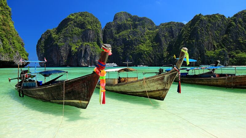 Long tail wooden boats, Thailand – spend a week in Phuket this November for €799