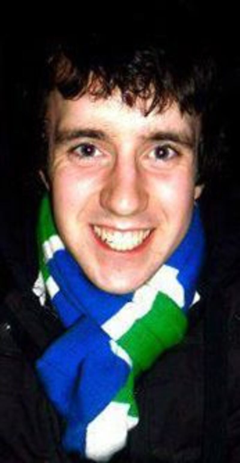 Andrew Dolan from Carrick-on-Shannon, who died on New Year’s Day 2012 after being assaulted randomly in Mullingar on December 23rd