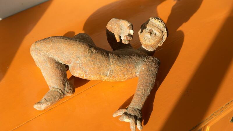 A favourite thing: ‘The Tumbler’, a ceramic piece. Photograph: Patrick Browne