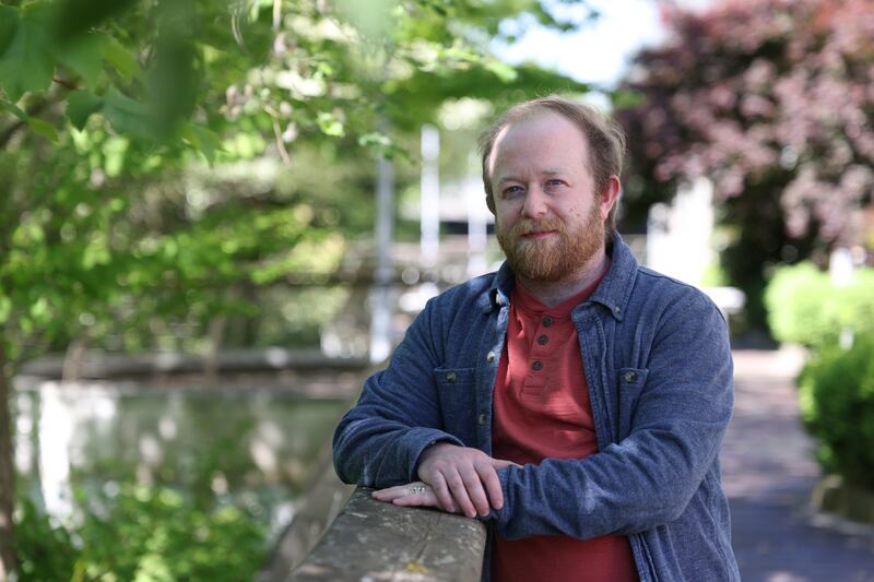 Sam Blanckensee, chair of Transgender Equality Network Ireland (TENI) and equality officer with Maynooth University. Photograph: Bryan O’Brien/The Irish Times 
